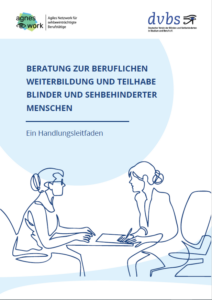 Titelseite der Broschüre Beratung zur beruflichen Weiterbildung und Teilhabe